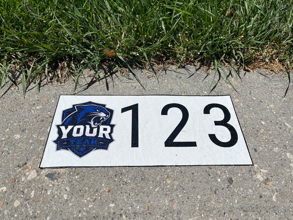 Logo Address Sticker