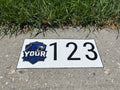 Logo Address Sticker