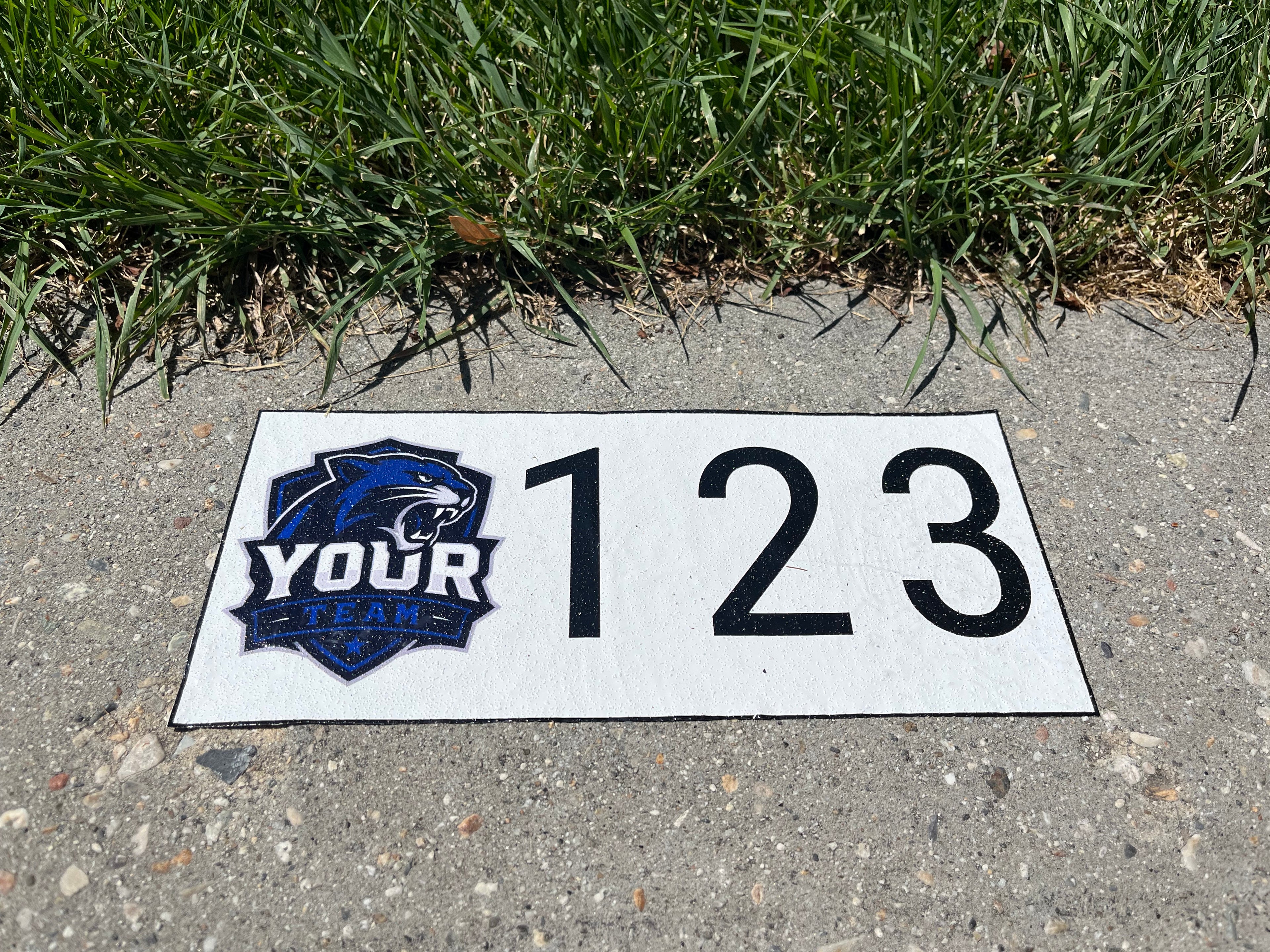 Logo Address Sticker