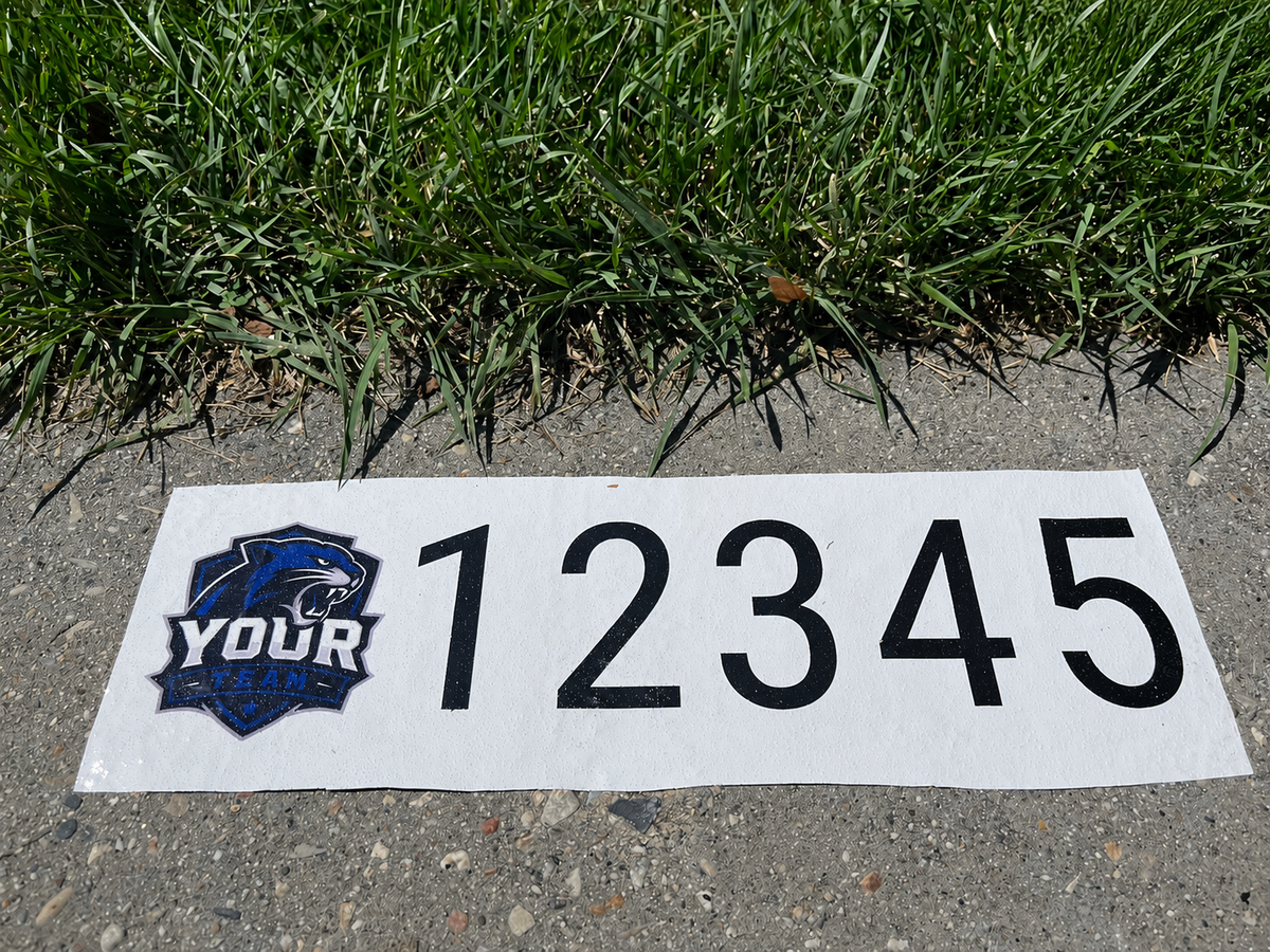 Logo Address Sticker