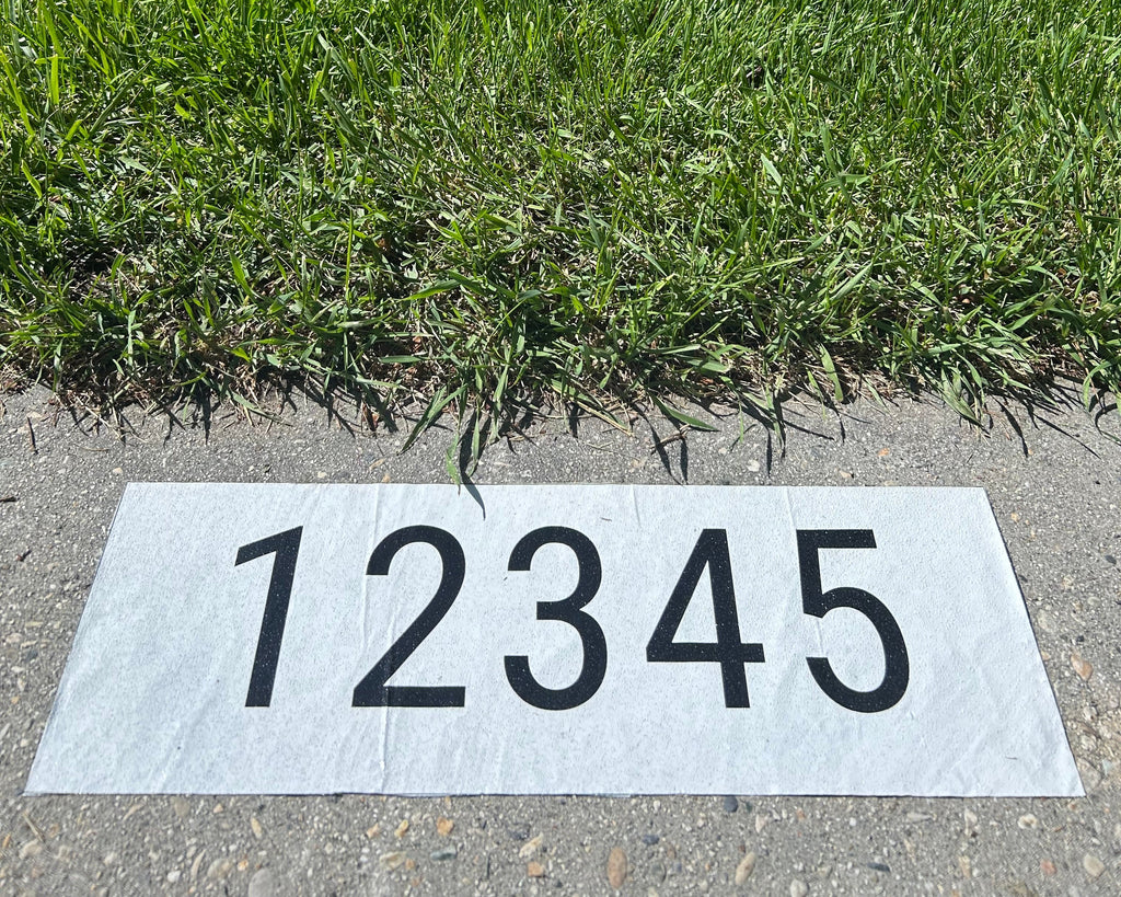 Curb Address Sticker (Basic)